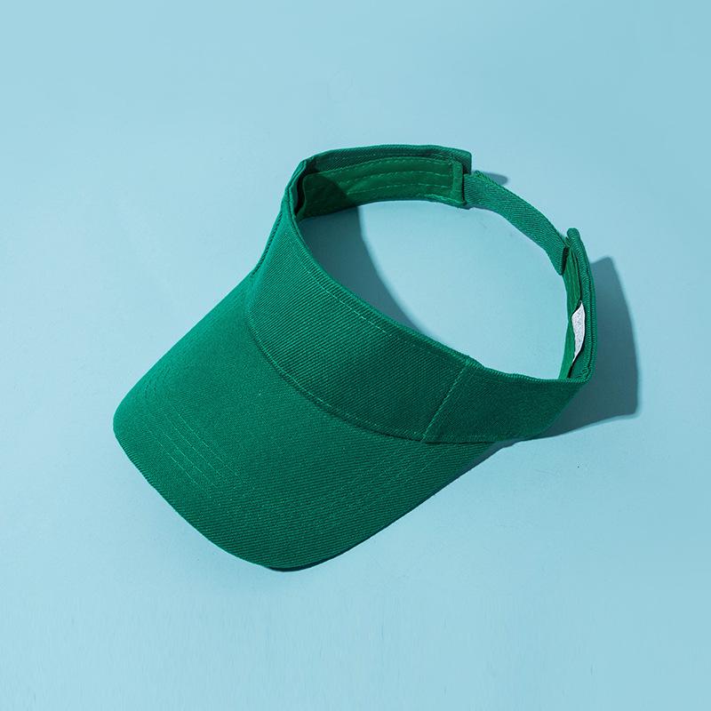 Baseball Cap Summer Hats For Girls Boys Children Casual Empty Top Sun Visor Tennis Cap Solid Sunscreen Outdoor Group Activity