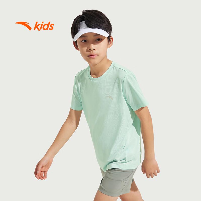Anta Kids' Boys' 2025 Summer Soft Quick-Dry Athletic T-Shirt A72527104