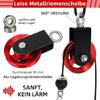 Fitness Cable Pulley Wheel 90mm Aluminum Pull Down Bar Pulley System Equipment 660LBS Load For Home Gym