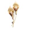 Simple Tulip Brooch Women'S Summer Small Fresh Pearl Pin Elegant Temperament Women'S Corsage