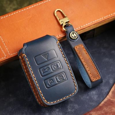Husă de piele pentru cheie pentru Land Rover Sport, Velar, Evoque, Discovery și Jaguar XEL