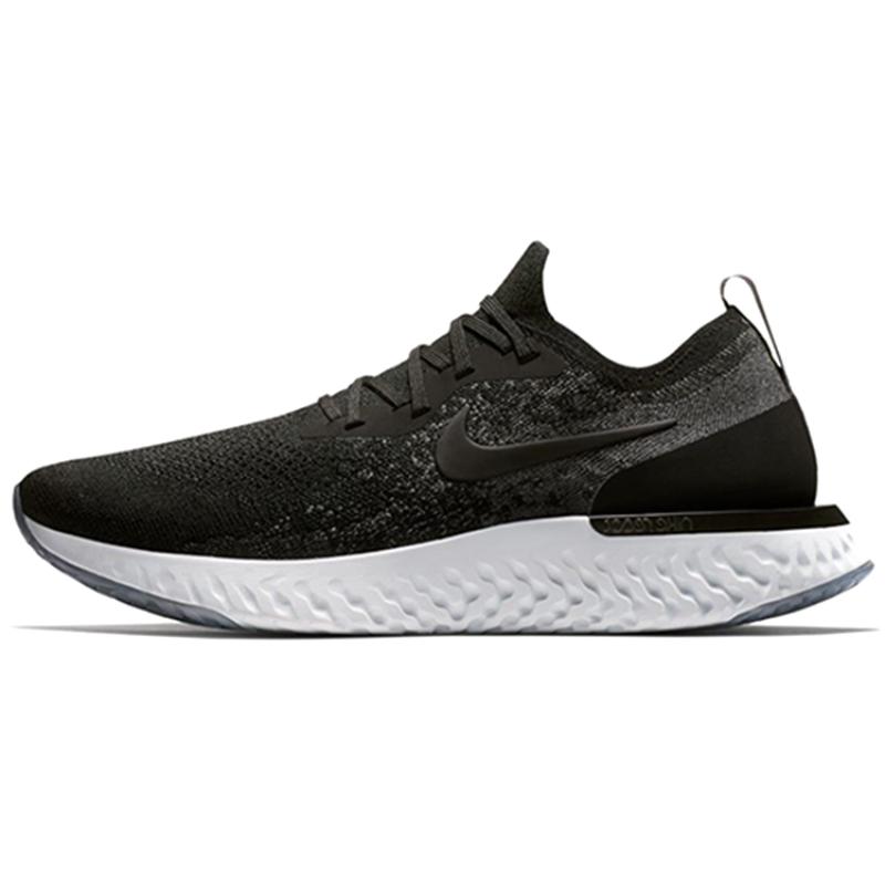 

Nike Кроссовки Epic React Flyknit Черные Темно-серые AQ0067-001 40