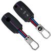Silikonový obal na klíč od auta Kryt klíče Pro VW T5 Polo Passat Volkswagen Golf 4 5 6 Caravelle Škoda Fabia Octavia Ligier JS Seat Toledo