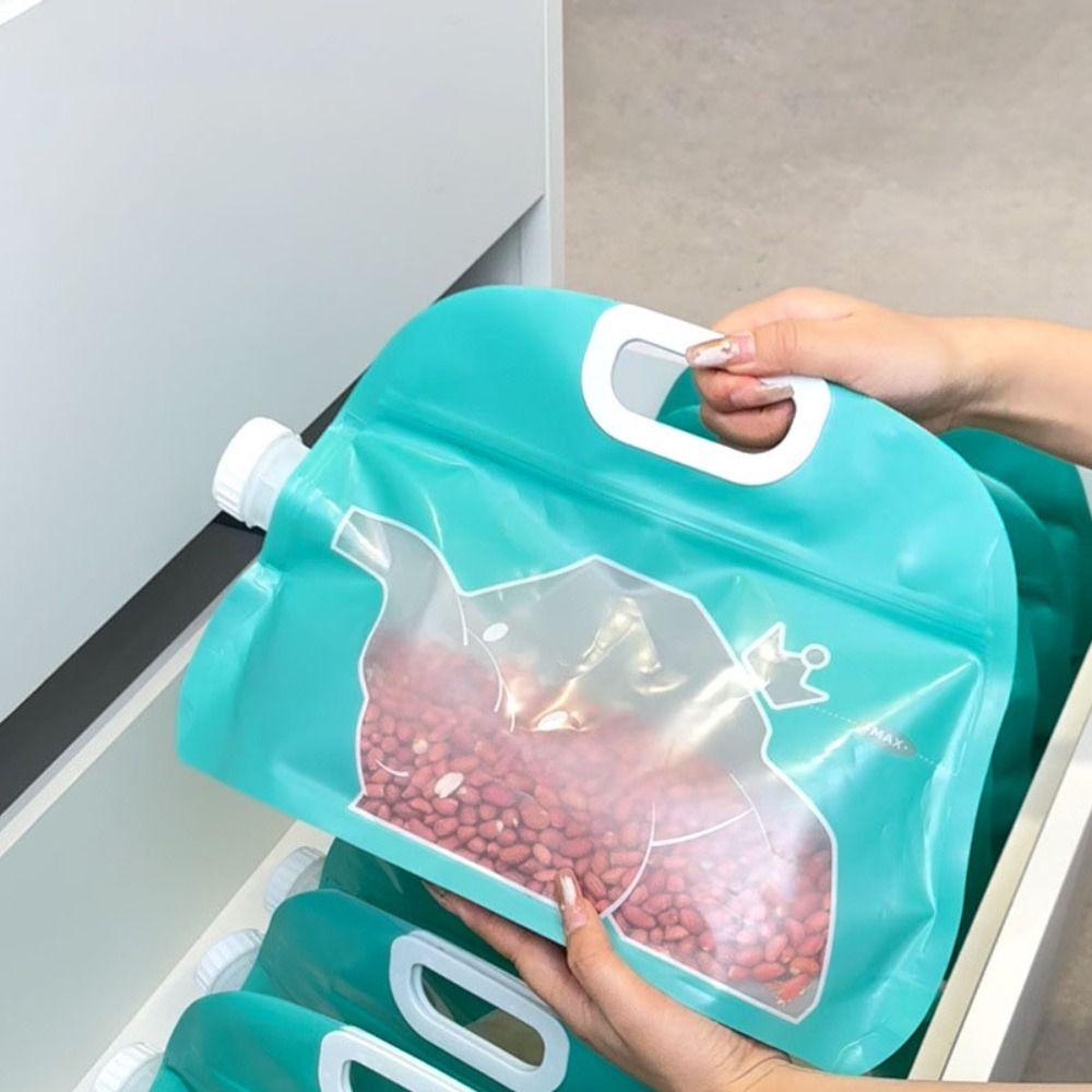 

3pcs/Set Proof Moisture Grain Storage Bag Insect-Proof Rice Dispenser Bag Cat/Dog Beer 3Pcs Set