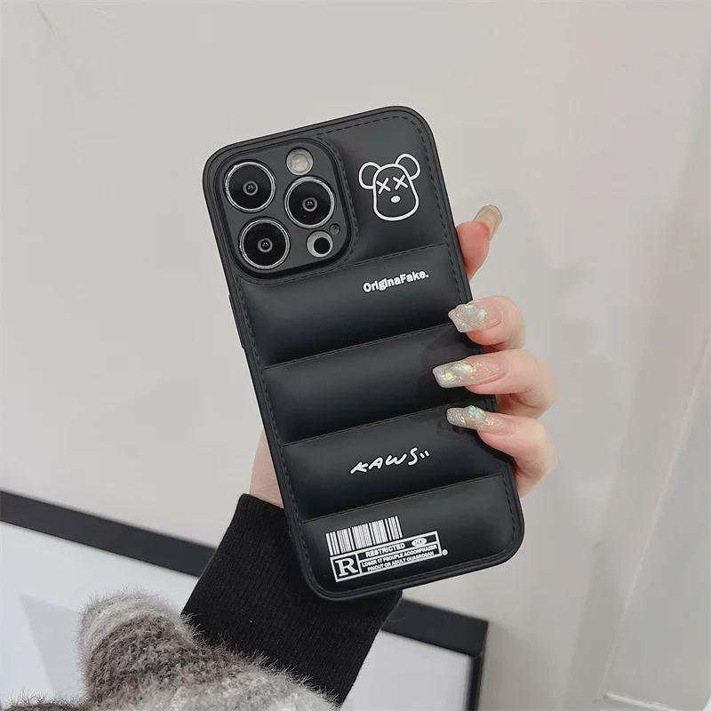 Pouzdro na péřovou bundu Violent Bear pro iPhone 16 Pro/15 Pro Max/12/11