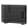 Aluminium Alloy Heatsink Case Protective Shell 2‑Layer Outer Casing for Raspberry Pi 4B