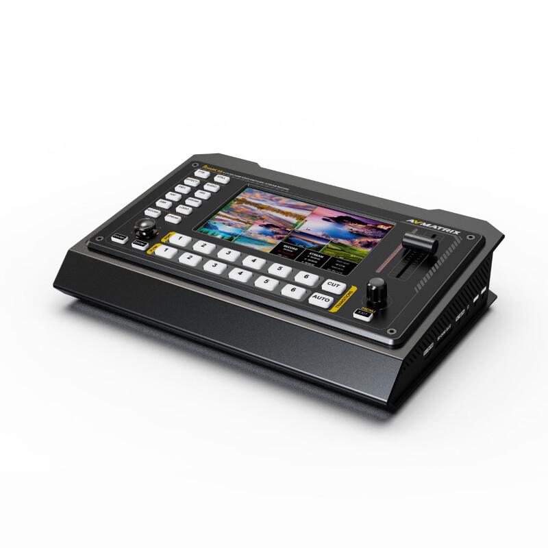 Black Shark S6 Switcher: 8-канальный кодер и рекордер для прямых трансляций с 5-дюймовым дисплеем