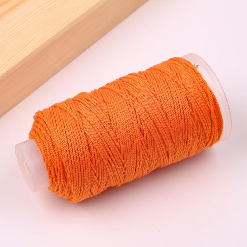 Qs Hand-Rubbed Cotton Thread 18 Strands Of Section Dyeing Gradient Diy Hand-Woven Bracelet Bracelet Rope Play Thread Rope Beading Matching