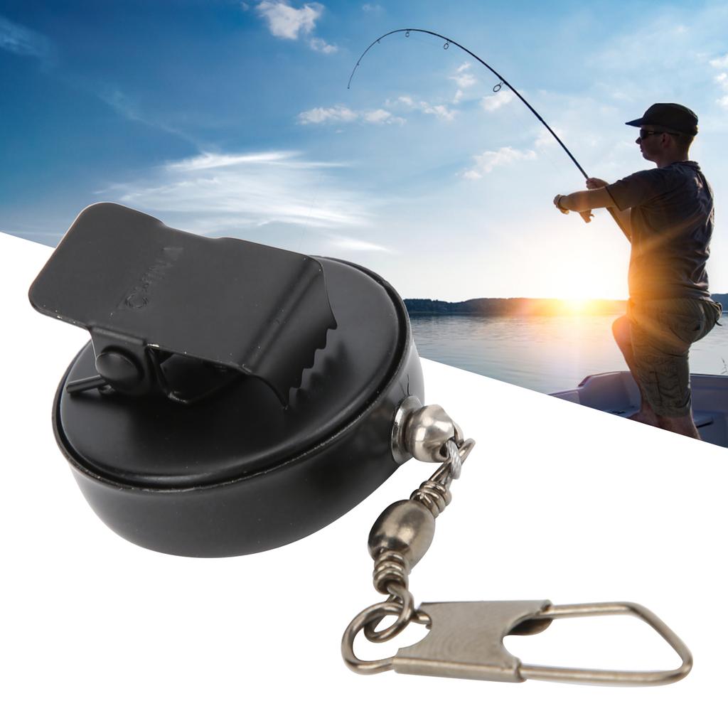 Wire Rope Retractable Buckle Antilost Keychain Wire Fishing Clipon Retractor Tool