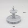 Miniature Decorative Fountain Model Accessory Potted Plant Decor Fairy Garden