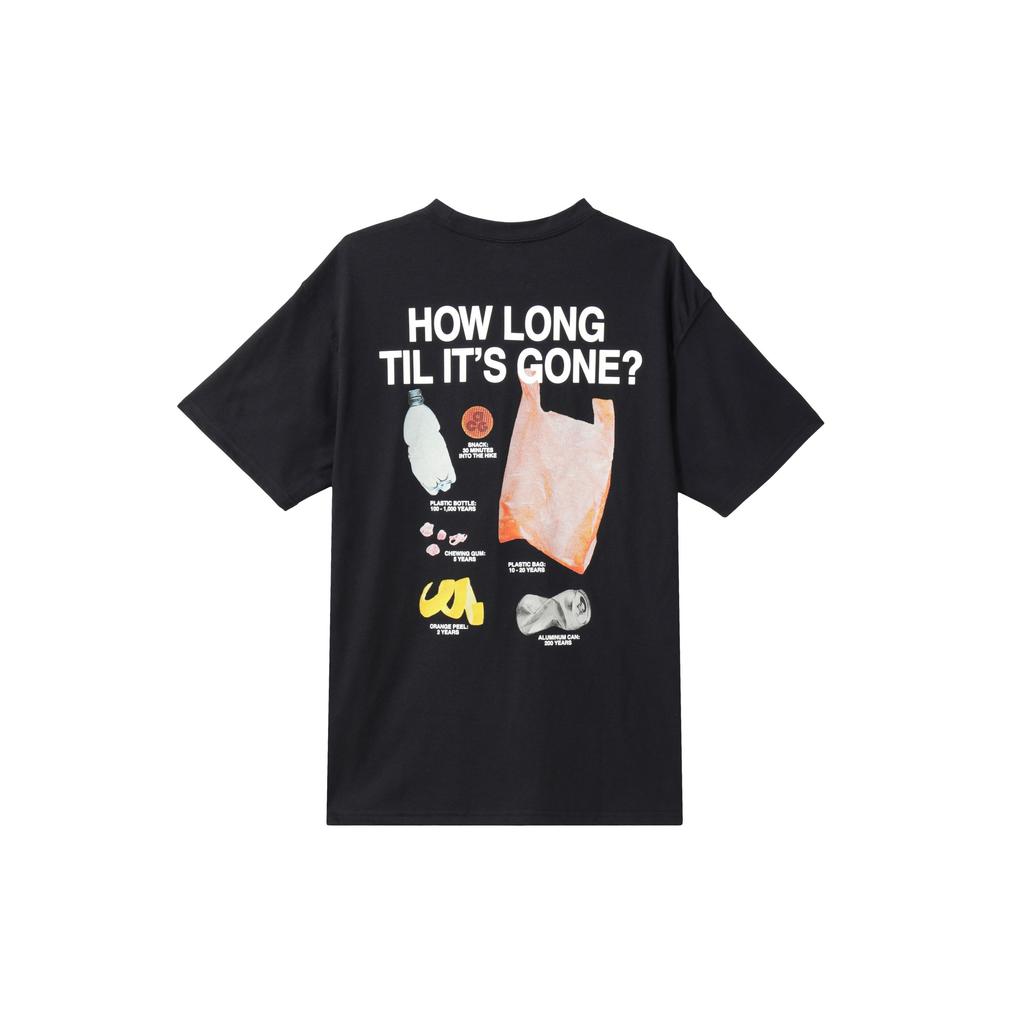 Nike Sport Round Neck Printed Short Sleeve T-Shirt Men Tops Black FV3491-010