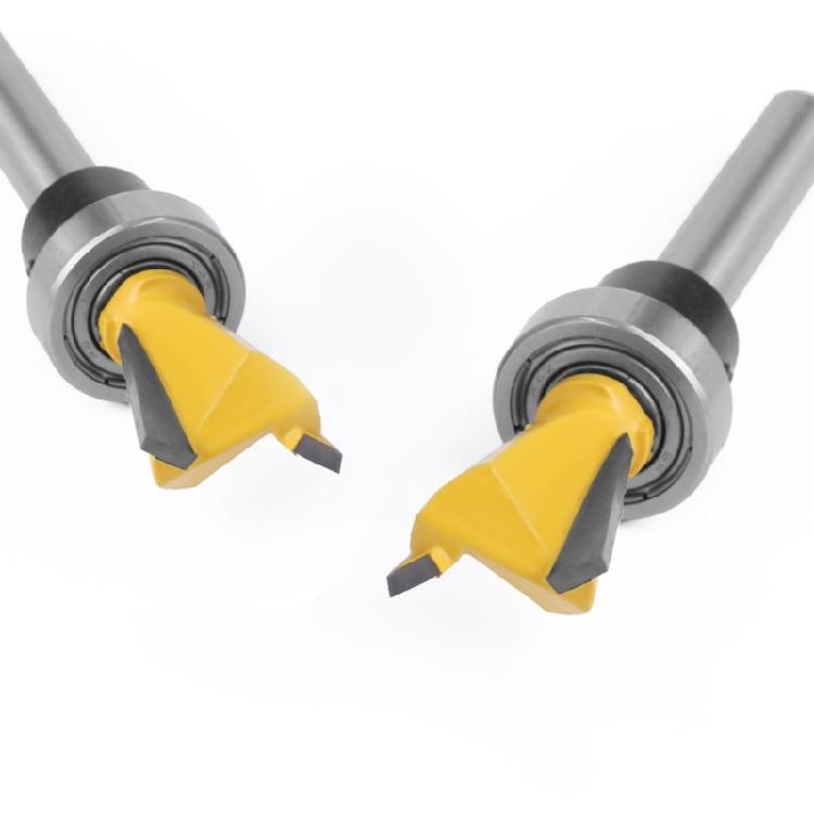 Professional Heavy Duty Dovetail Router Bit Professional Wood Joinery Tool 1/4 Shank With High Durability Cutting Edges