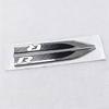 1Pair V W R/R Line Logo Car Side Fender Emblem Badge Sticker Car Styling Accessories