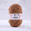 50g Single Strand Coral Fleece Coarse Yarn,Long Fleece Half Flannel,DIY Knitted Sweaters Scarves,Blankets,Soft Comfortable Yarn