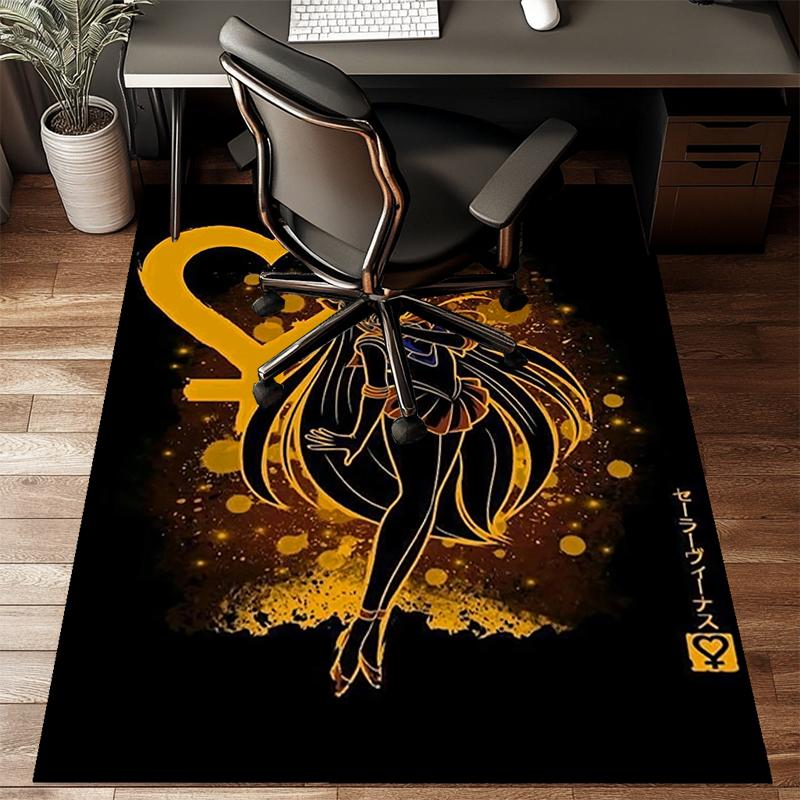 Moonlit Guardian Area Rug Suitable for Indoor And Outdoor,Carpets for Kitchens, Homes, Offices, Living Rooms,Home Decor,Christmas Gift