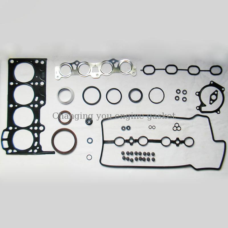 1SZFE 1SZ-FE For TOYOTA YARIS 1.0L 16V Metal Engine Rebuilding Kits Engine Parts Full Set Engine Gasket 50176800 Mechanging