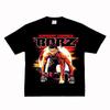 Boxing Fighting Character Printed T-Shirt Men's Casual Fashion Wear Short Sleeve Loose Comfort T-Shirt Daily Men's Clothing