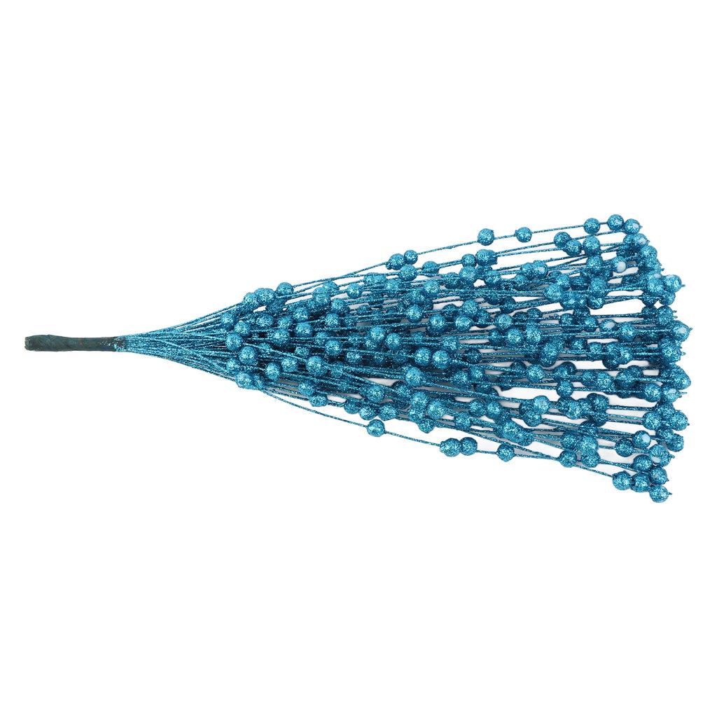 Artificial Berry Stalks Fake Glitter Foam Berry Stems Xmas Decoration Flower Arrangement Party