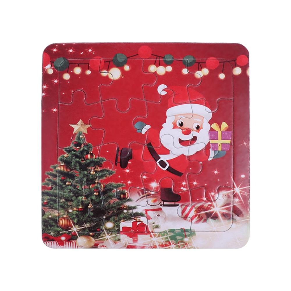 

Christmas Christmas Puzzle Toys Santa Claus Puzzle 3D Toys Santa Claus 3D Puzzle Random Handmade Cartoon Jigsaw Puzzles