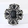 Crystal Brooch for Women Unisex Rhinestone Flower Pins Banquet Party Gifts Jewelry Accessories