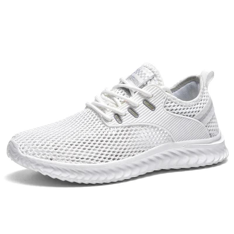 

Fashion Summer Men s Sneakers Breathable and Lightweight Men s Casual Tennis Sneakers Hollow Mesh Men s Running Shoes Tenis Masculino 39