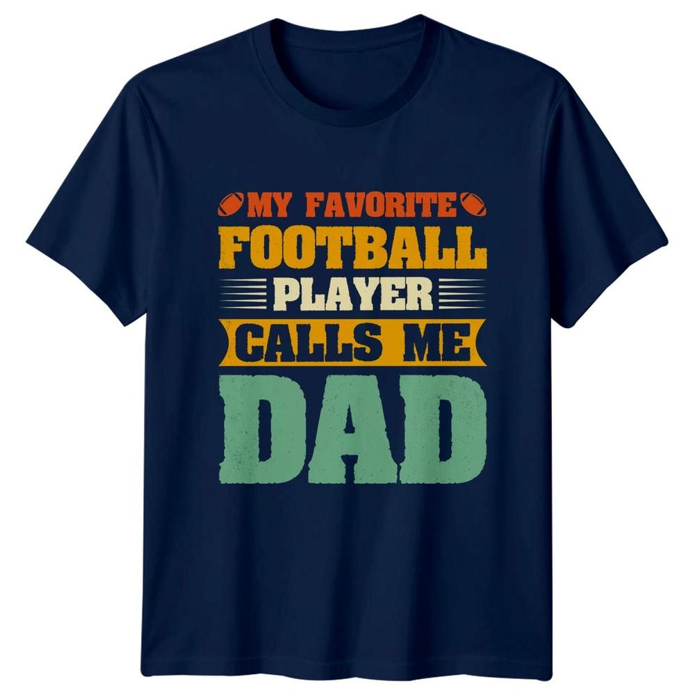 My Favorite Football Player Calls Unisexs TShirt Sports Dad American Football