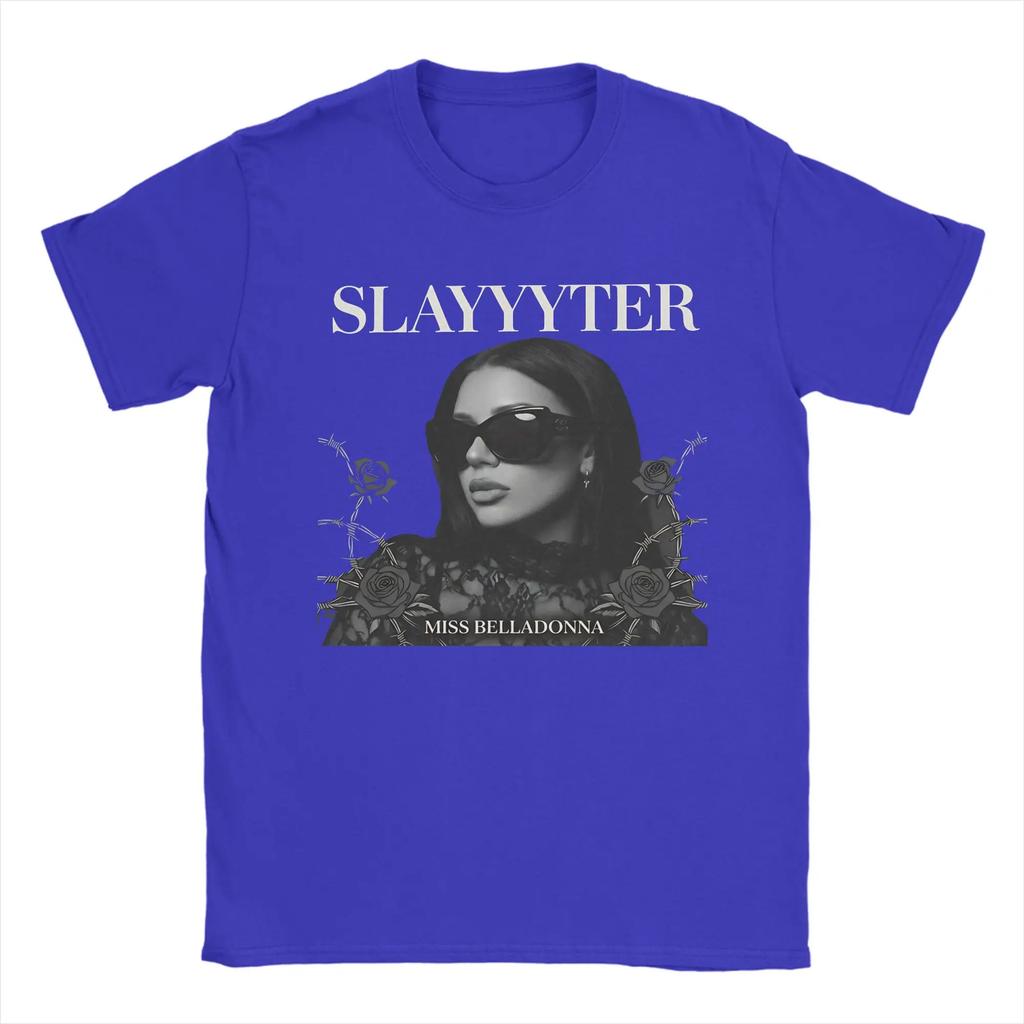 Slayyyter American Singer T Shirt  Hipster T Shirts Short Sleeves Awesome Tshirt Beach 100% Cotton Plus Size Clothes