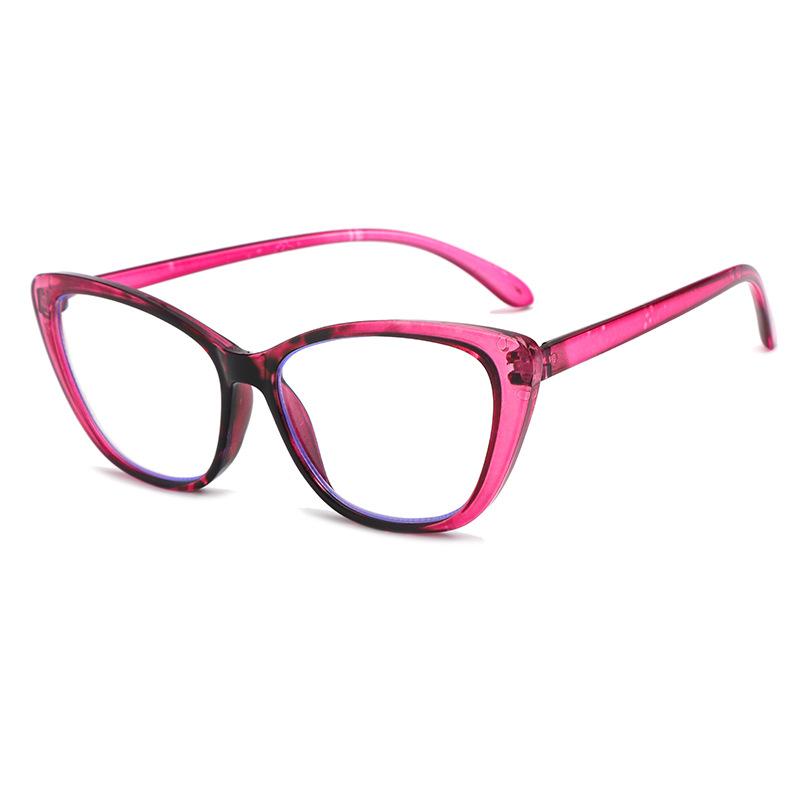 New Fashionable Cat-Eye Anti-Blue Light Presbyopia Eyewear Large Frame Versatile High-Definition Reading Glasses Unisex