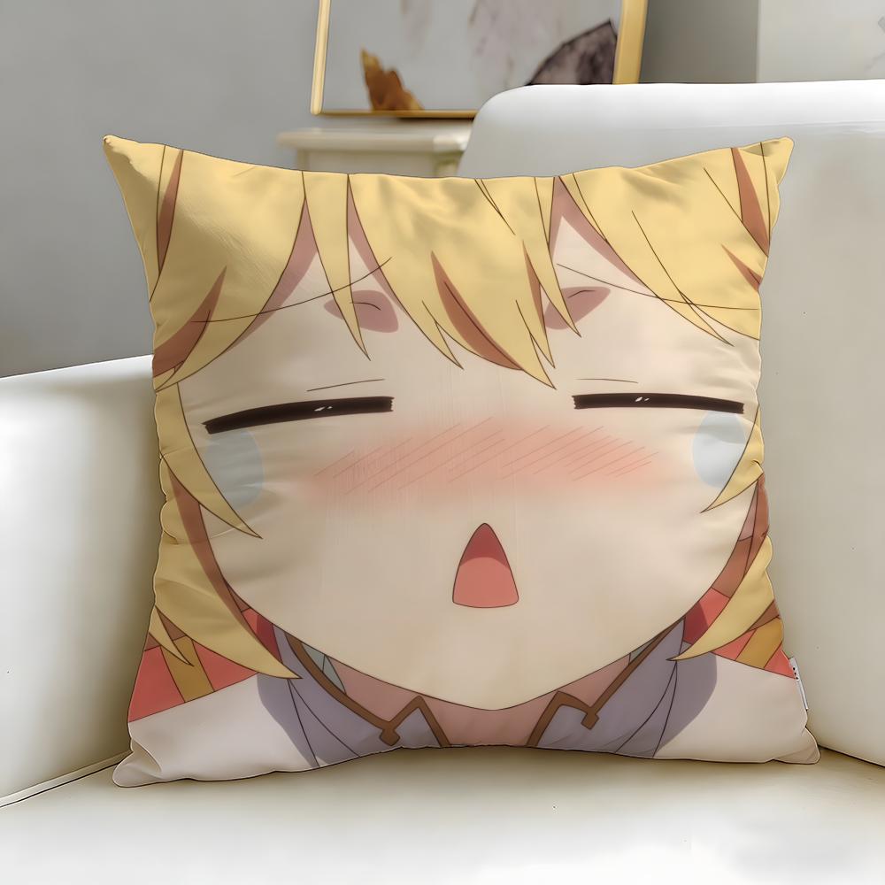 The Magical Revolution of the Reincarnated Princess Cushion Cover Soft  EasyWash Pillow Case  Versatile for Couch Bed Travel