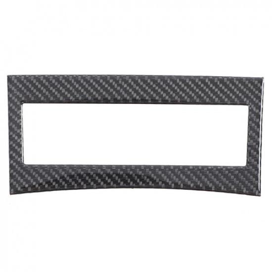 Soft Carbon Fiber Console AC Switch Cover Trim Sticker For Benz E-Class 2014-15