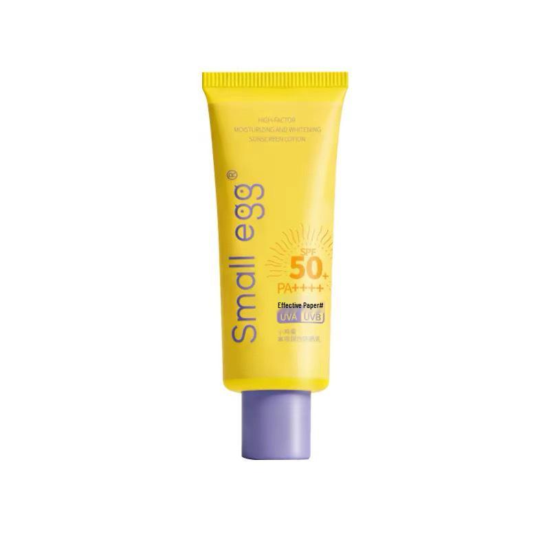 Egg High-Power Whitening Sunscreen: Refreshing, Non-Greasy, Translucent UV Protection Body Lotion Small egg High-power Whitening Sunscreen Lotion