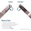 BHBL 5PCS Security Picture Wrenches T-Screw Hanger Wrenches for Picture Security Lock Picture Framing Supplies