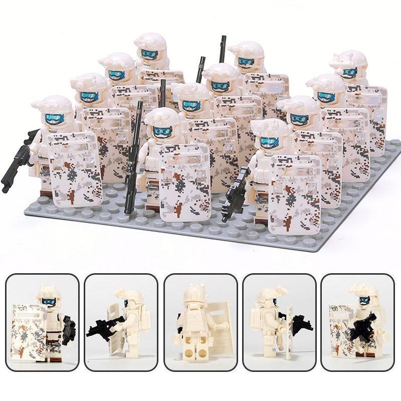 

Военная серия Антитеррористическая специальная полиция и Силы специального назначения Игрушки-конструкторы