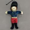 Classical Fabric Nut Cracker Soldier Figures Christmas Tree Hanging Ornaments Holiday Home Decoration
