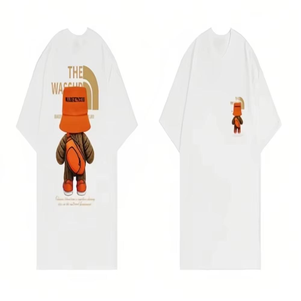 

2026 Summer Tshirt Mens and Womens Summer Crew Neck Sports Casual Versatile Bear Letter Printing Mens and Womens Same Trend 3XL