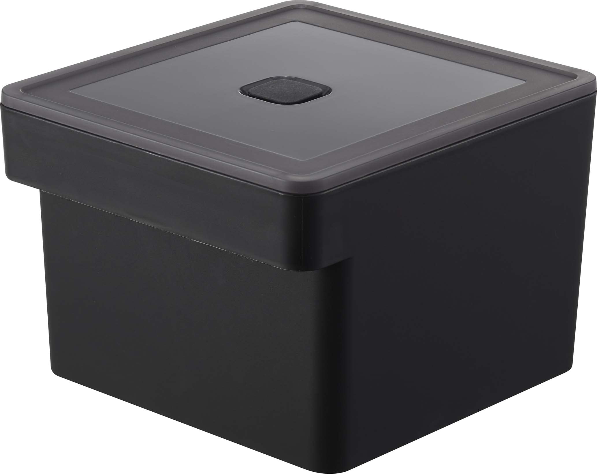 

Контейнер для еды Yamazaki Tower для хранения мисо x x с ручкой, герметичный, упаковки, черный, прибл.. Ш13.6 Г15.1 В11см, Пузырь, Номер