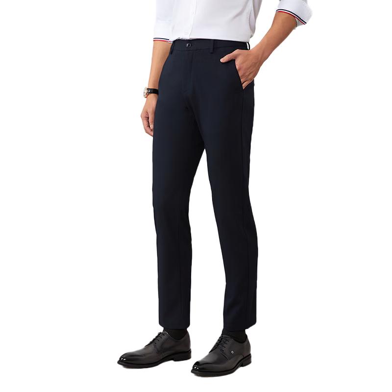 Goldlion Men s GY2025 Premium Warm Straight-Leg Trousers 31