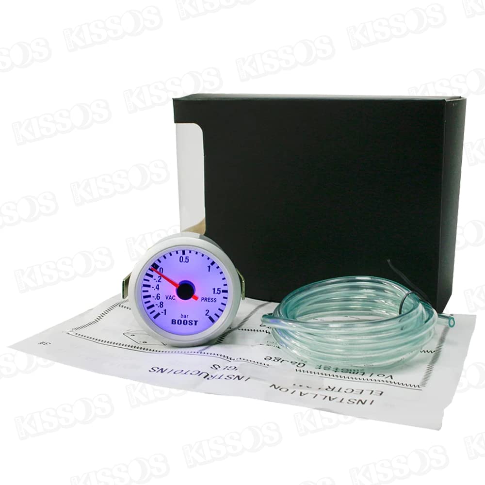 Boost Meter, Turbo, Mechanical BER Display, 2.0 inches (52 mm), General Purpose