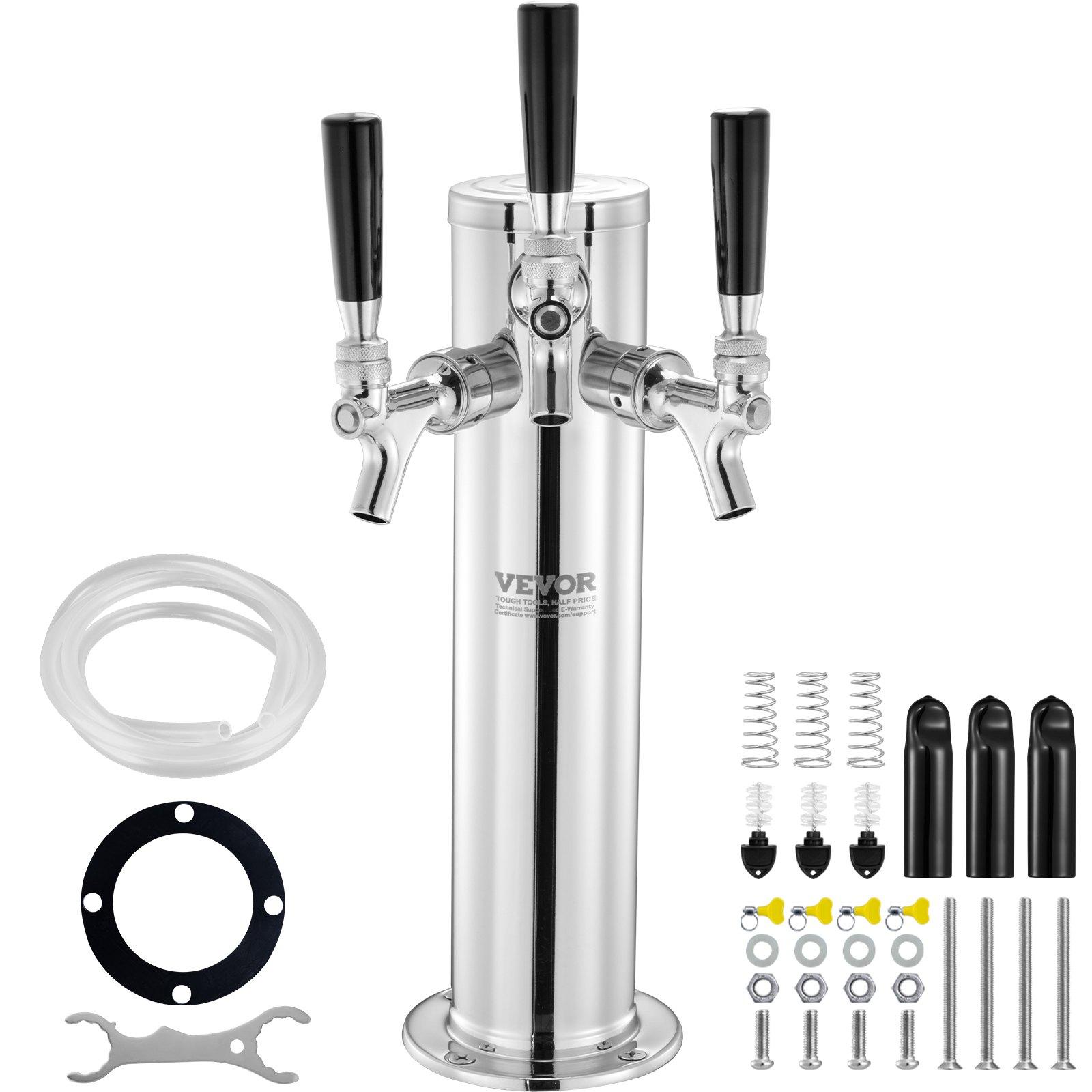 VEVOR Triple Taps Draft Beer Tower