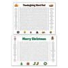 Giant Thanksgiving Poster Interactive Large Wall Game Giant Thanksgiving Word Search Poster For Women Boys Girls Youth Teens