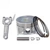 148F Connecting rod piston piston ring for Yamaha MZ80 24V 1.8KW 2.2KW inverter generator genset Dajiang Loncin Zongshen parts
