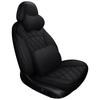 Toyota Highlander All-Season Pure Linen 5-Seat Full Back Wrap Car Cushion with Logo