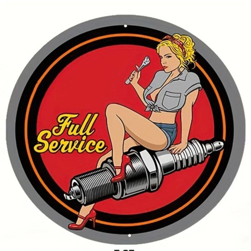 Vintage Metal Wall Art Plaque 20x20cm, Kitchen Coffee Bar Cafe Decor Sign