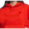 Calvin Klein Bestickter Logo-Hoodie Damen Oberteile Kupfer-Orange 40WH106-6A9