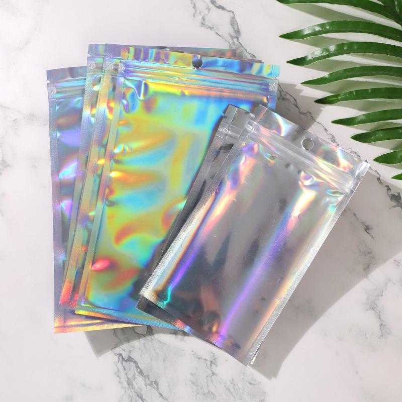 Laser Transparent Self-Sealing Aluminized Jewelry and Cable Storage Bag