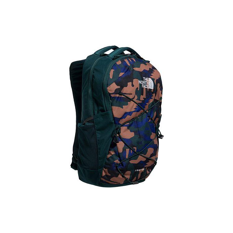 The North Face 29L Logo Print Backpack Unisex Backpacks Camouflage NF0A3VXY-9F9 Camouflage/Green