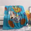 Rocko Flannel Blanket, High quality Comfortable for All Seasons, Home Decor, Warmth and Comfort