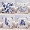 Pillow Cover Sofa Cushion Redwood Backrest Restaurant Homestay Waist Pillow