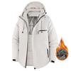Unisex Graphene Hooded Jacket: Casual, Warm, and Ideal for Mountaineering.