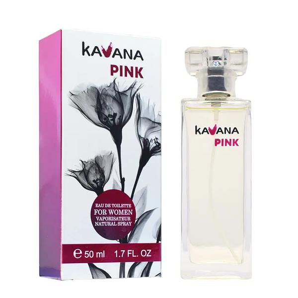 Gold Kavana Eau de toilette Set for women & four parfum for your choise - Kavana Seria in Gold, Pink, Blue and Green Edition 200ml. (4 x 50ml)